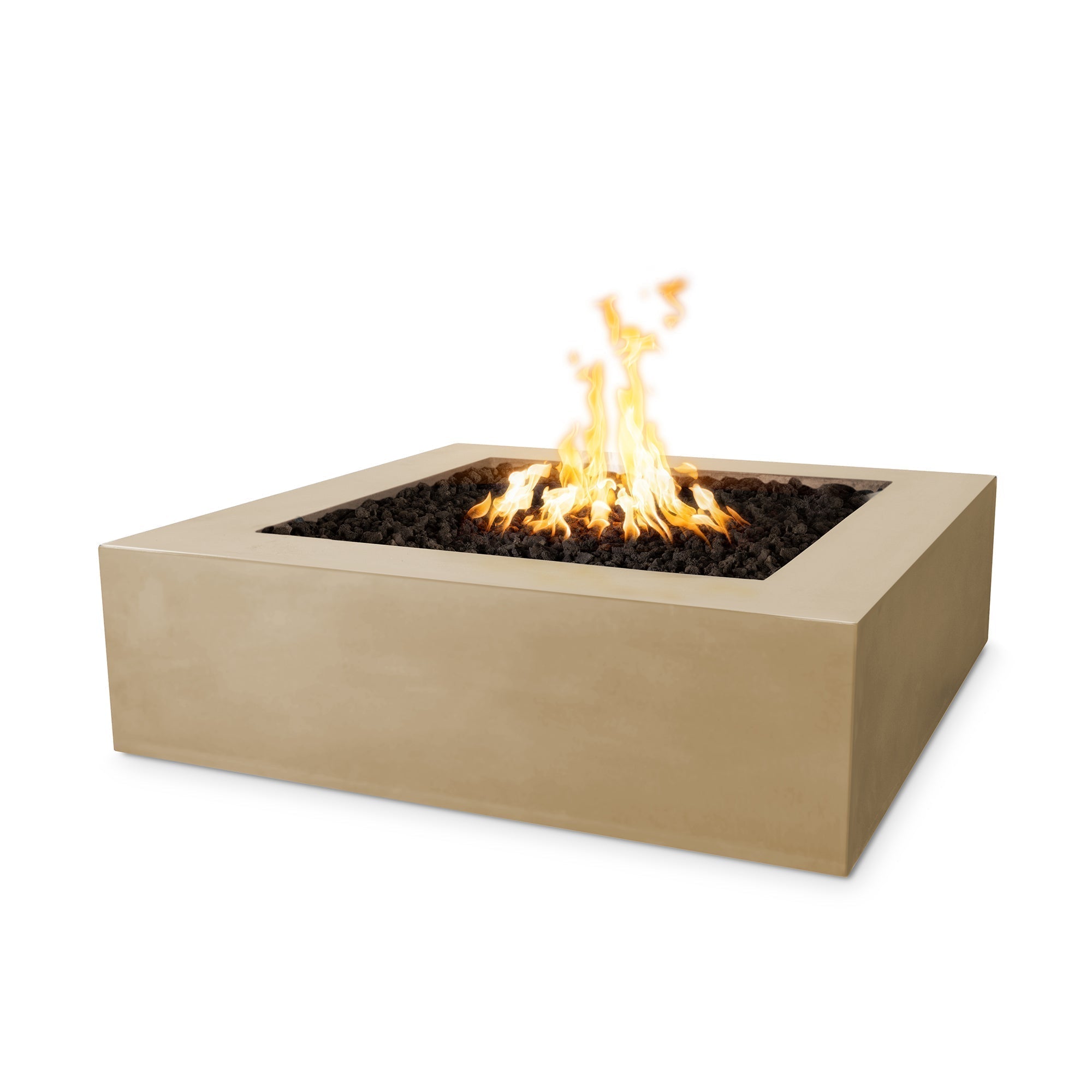The Outdoor Plus Quad Square Concrete Fire Pit - by The Outdoor Plus | Buy at Agent BBQ