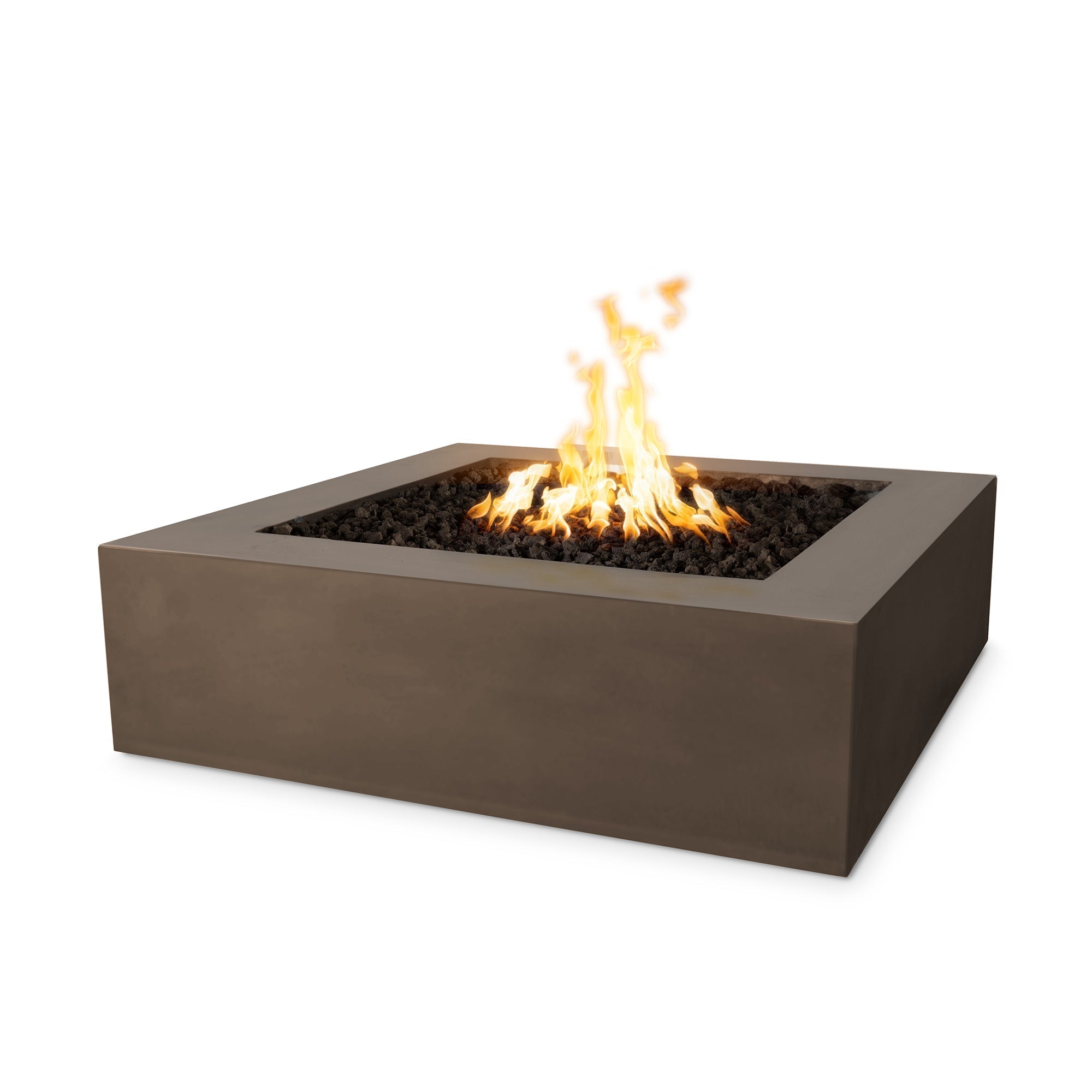 The Outdoor Plus Quad Square Concrete Fire Pit - by The Outdoor Plus | Buy at Agent BBQ