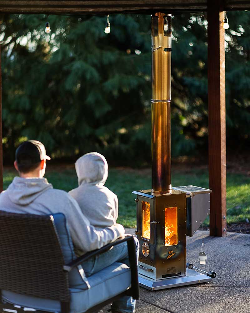 Timber Stoves Big Timber® Patio Heater - Patio Heater by Timber Stoves | Buy at Agent BBQ