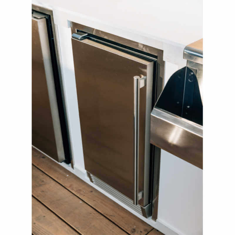 TrueFlame 15 - Inch 50 Lbs Capacity Outdoor Rated Ice Maker - AMD - IM - 15N - by TrueFlame | Buy at Agent BBQ