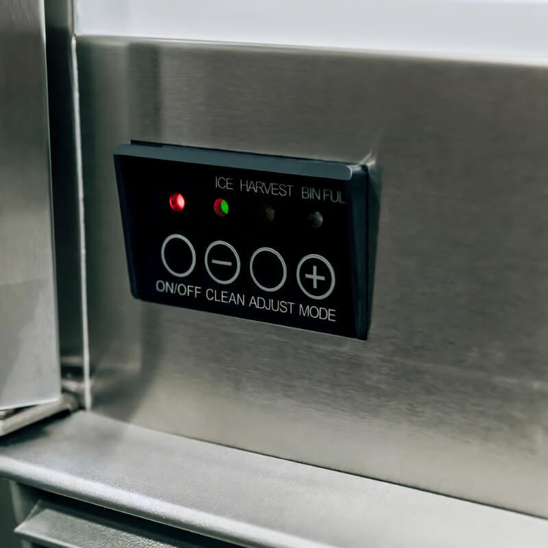 TrueFlame 15 - Inch 50 Lbs Capacity Outdoor Rated Ice Maker - AMD - IM - 15N - by TrueFlame | Buy at Agent BBQ