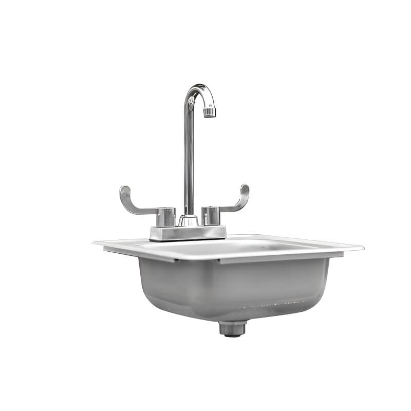 TrueFlame 15 - Inch x 15 - Inch Drop - in Sink - TF - NK - 15D - by TrueFlame | Buy at Agent BBQ