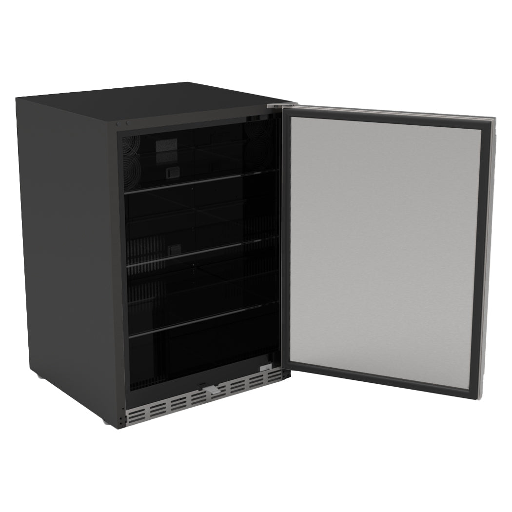 TrueFlame 24 Inch 5.3 Cu. Ft. Deluxe Outdoor Refrigerator - AMD - RFR - 24S - A - by TrueFlame | Buy at Agent BBQ