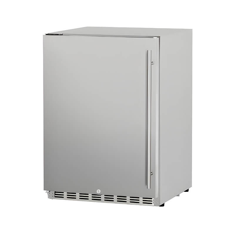 TrueFlame 24 Inch 5.3 Cu. Ft. Deluxe Outdoor Refrigerator - AMD - RFR - 24S - A - by TrueFlame | Buy at Agent BBQ