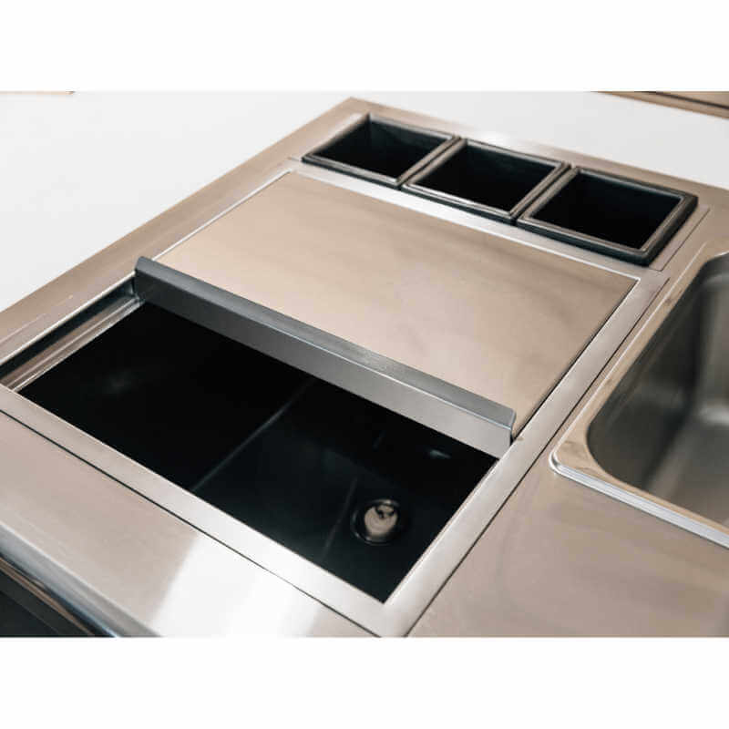 TrueFlame 30 Inch Built - In Beverage and Prep Station - TF - BC - 30L - by TrueFlame | Buy at Agent BBQ