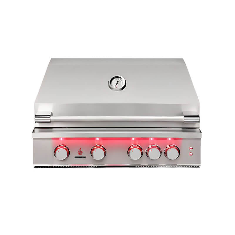TrueFlame 32 Inch 4 Burner Built - In Gas Grill - by TrueFlame | Buy at Agent BBQ