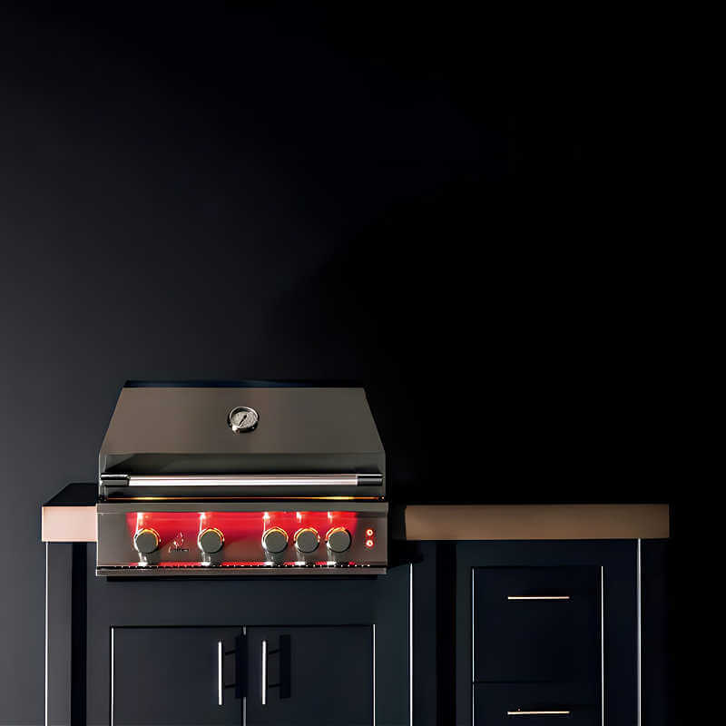 TrueFlame 32 Inch 4 Burner Built - In Gas Grill - by TrueFlame | Buy at Agent BBQ