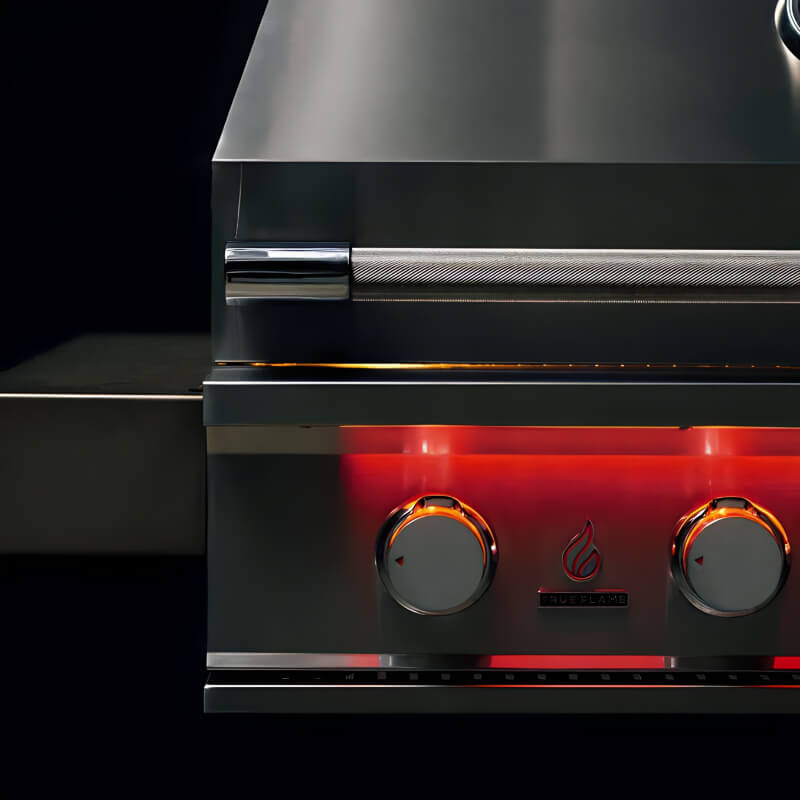 TrueFlame 32 Inch 4 Burner Freestanding Gas Grill - by TrueFlame | Buy at Agent BBQ