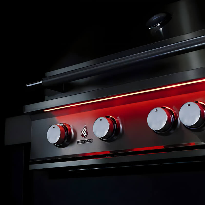 TrueFlame 32 Inch 4 Burner Freestanding Gas Grill - by TrueFlame | Buy at Agent BBQ
