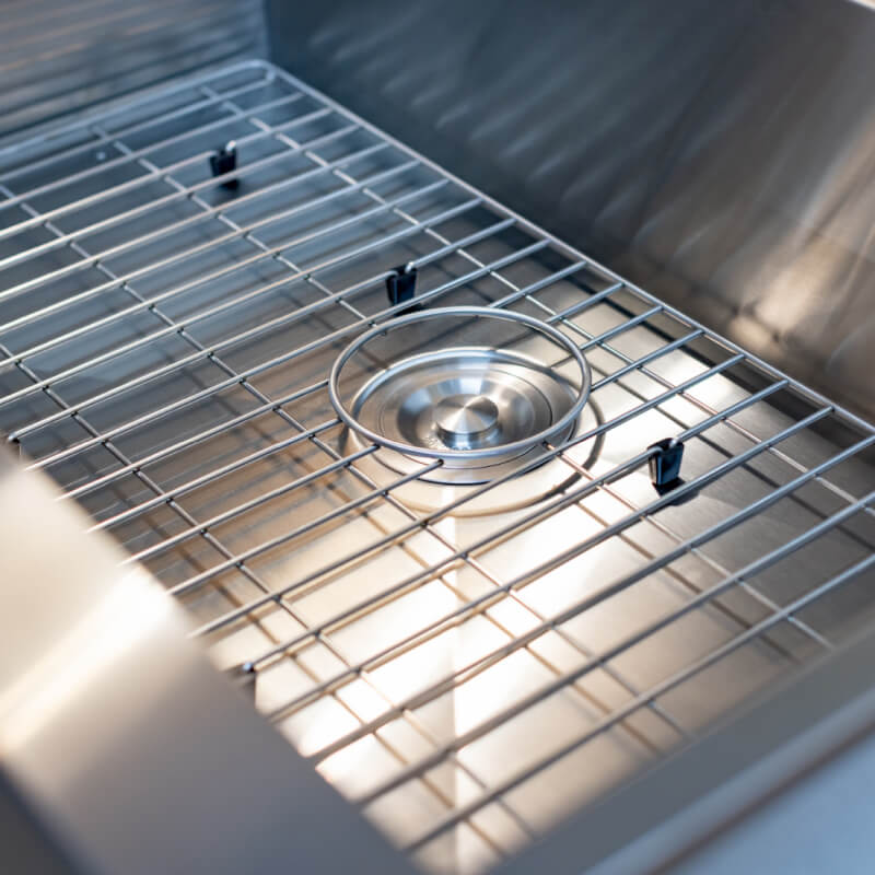 TrueFlame 32 Inch Outdoor Rated Farmhouse Sink - TF - NK - 32FH - P - by TrueFlame | Buy at Agent BBQ