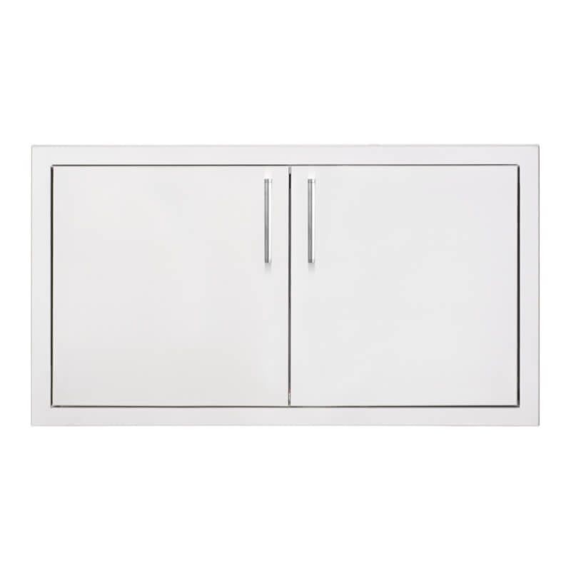 TrueFlame 33 Inch Masonry Stainless Steel Double Access Door - TF - DD - 33M - by TrueFlame | Buy at Agent BBQ