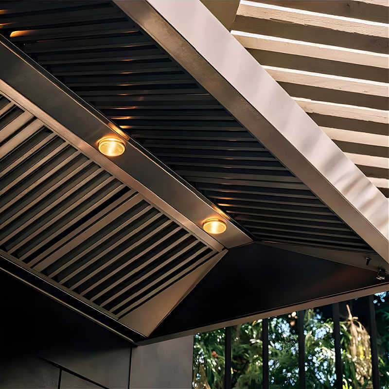 TrueFlame 36 Inch 1200 CFM Outdoor Rated Vent Hood - TF - VH - 36 - by TrueFlame | Buy at Agent BBQ