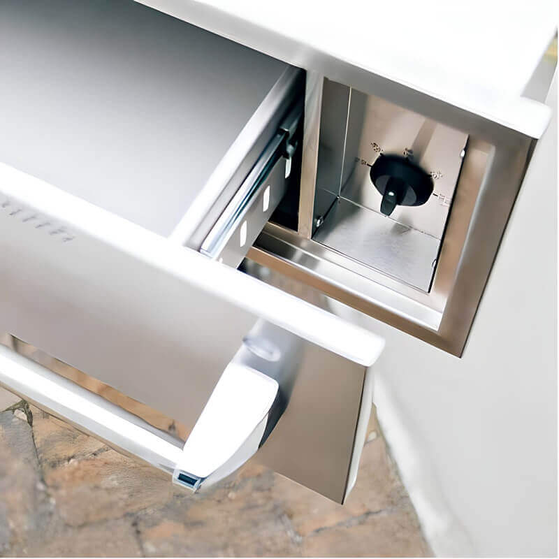 TrueFlame 36 - Inch Built - In 120V Electric Outdoor Warming Drawer - TF - WD - 36 - by TrueFlame | Buy at Agent BBQ