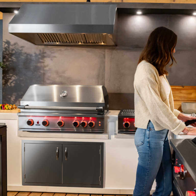 TrueFlame 40 Inch 5 Burner Built - In Gas Grill - by TrueFlame | Buy at Agent BBQ