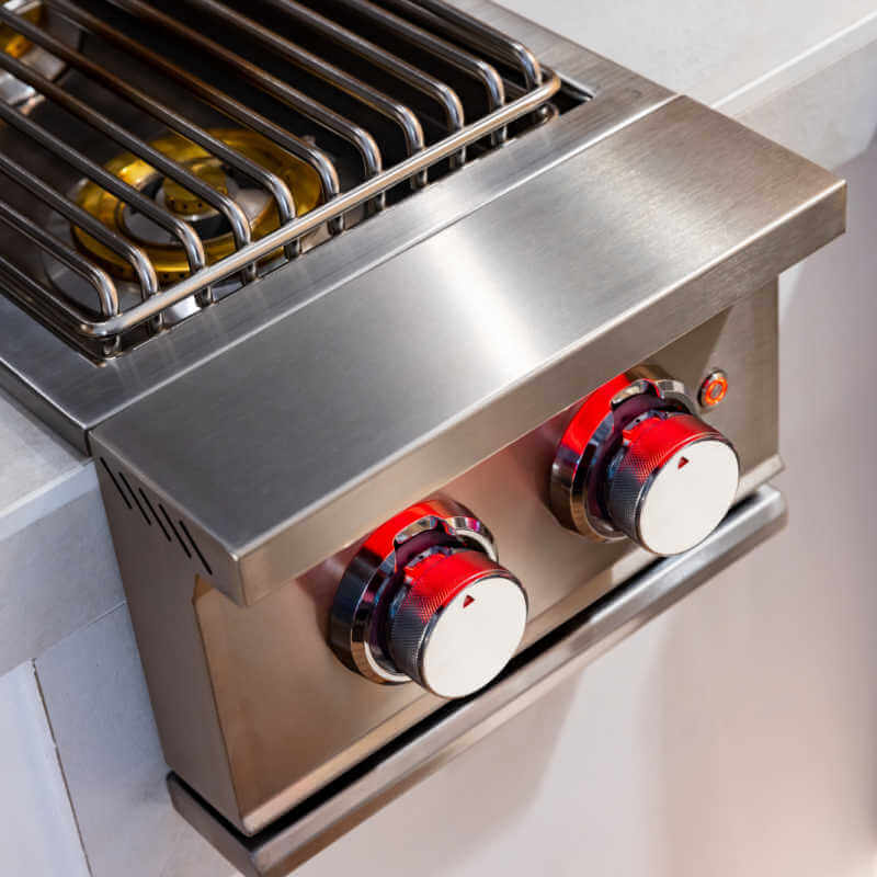 Trueflame Built - In Double Side Burner - TFSB2 - by TrueFlame | Buy at Agent BBQ