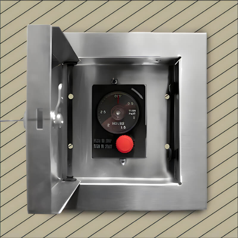 TrueFlame Gas Timer Locking Cabinet - TF - ESTOP - LC - KIT - by TrueFlame | Buy at Agent BBQ
