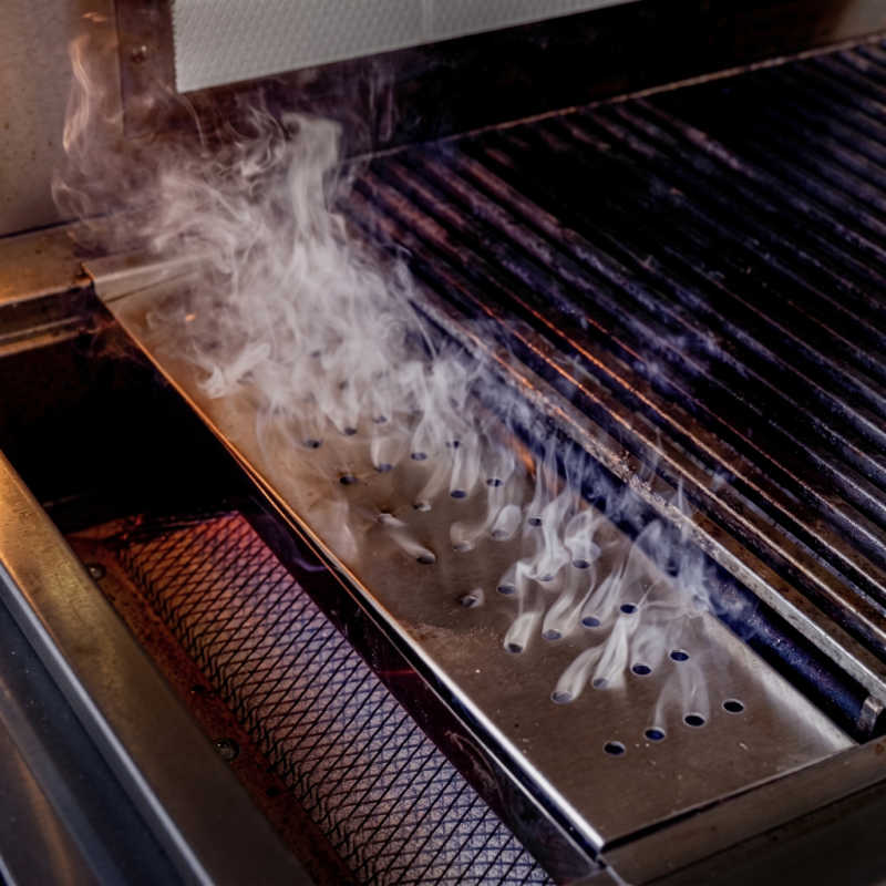 TrueFlame Stainless Steel Smoker Tray - by TrueFlame | Buy at Agent BBQ