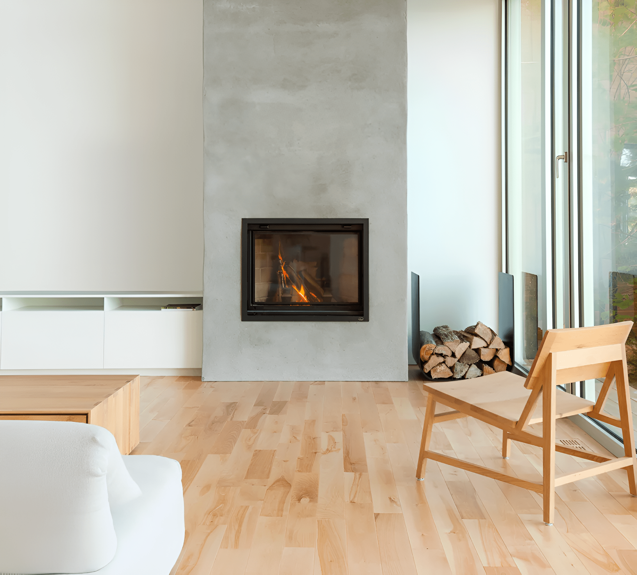 Valcourt 52" Antoinette Wood Burning Fireplace - FP7D - Wood Fireplace by Valcourt | Buy at Agent BBQ