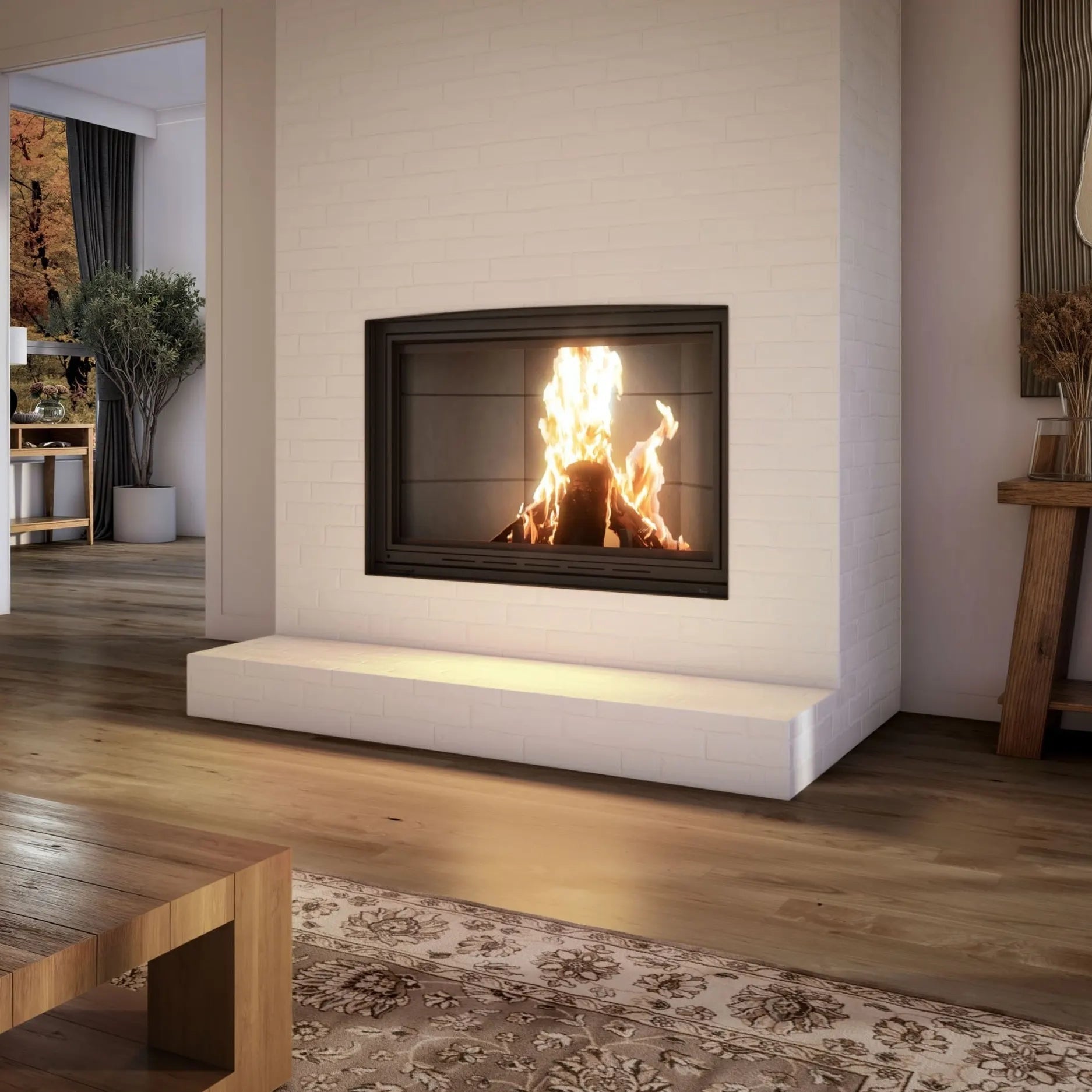 Valcourt FP11D Frontenac Wood Fireplace - Wood Burning Fireplace by Valcourt | Buy at Agent BBQ