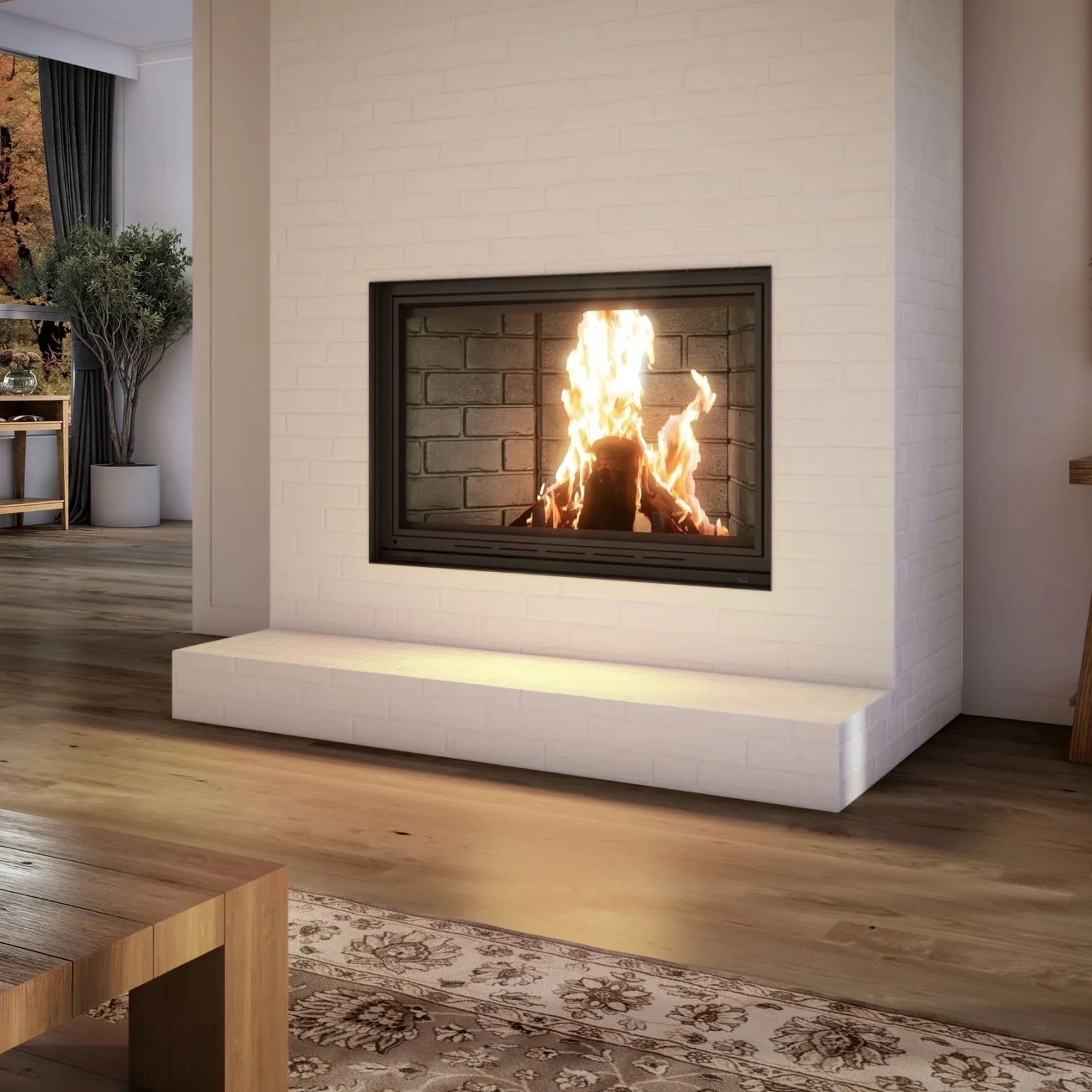 Valcourt FP11D Frontenac Wood Fireplace - Wood Burning Fireplace by Valcourt | Buy at Agent BBQ
