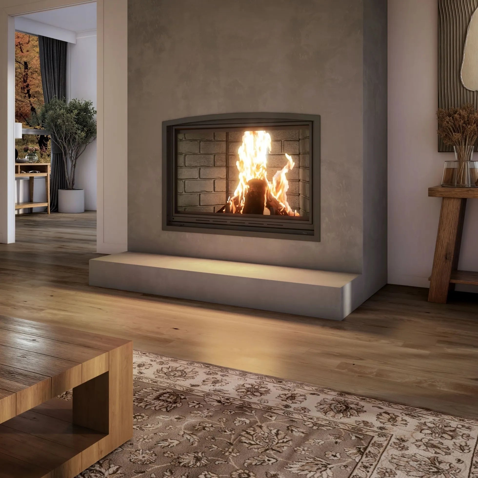 Valcourt FP11D Frontenac Wood Fireplace - Wood Burning Fireplace by Valcourt | Buy at Agent BBQ