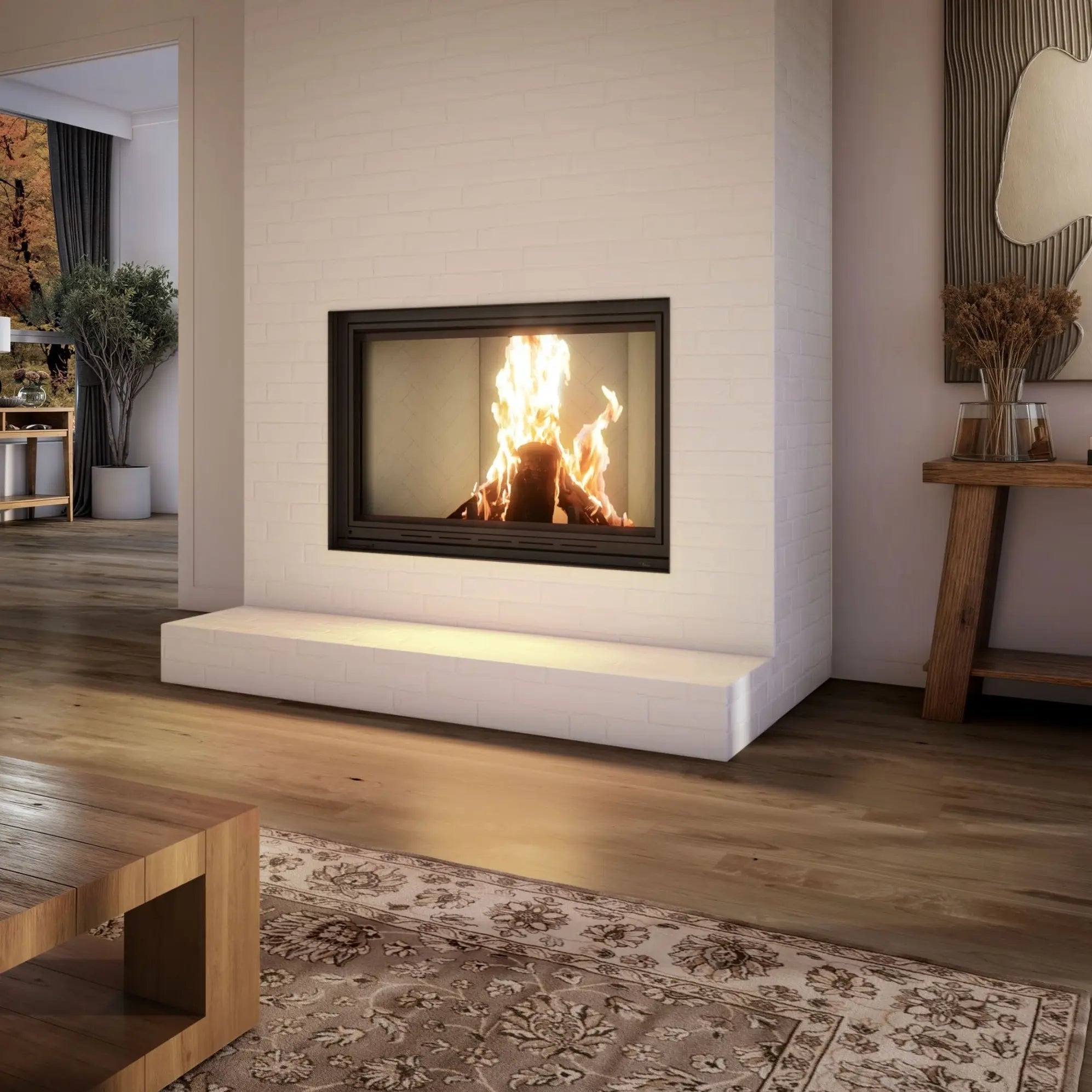Valcourt FP11D Frontenac Wood Fireplace - Wood Burning Fireplace by Valcourt | Buy at Agent BBQ