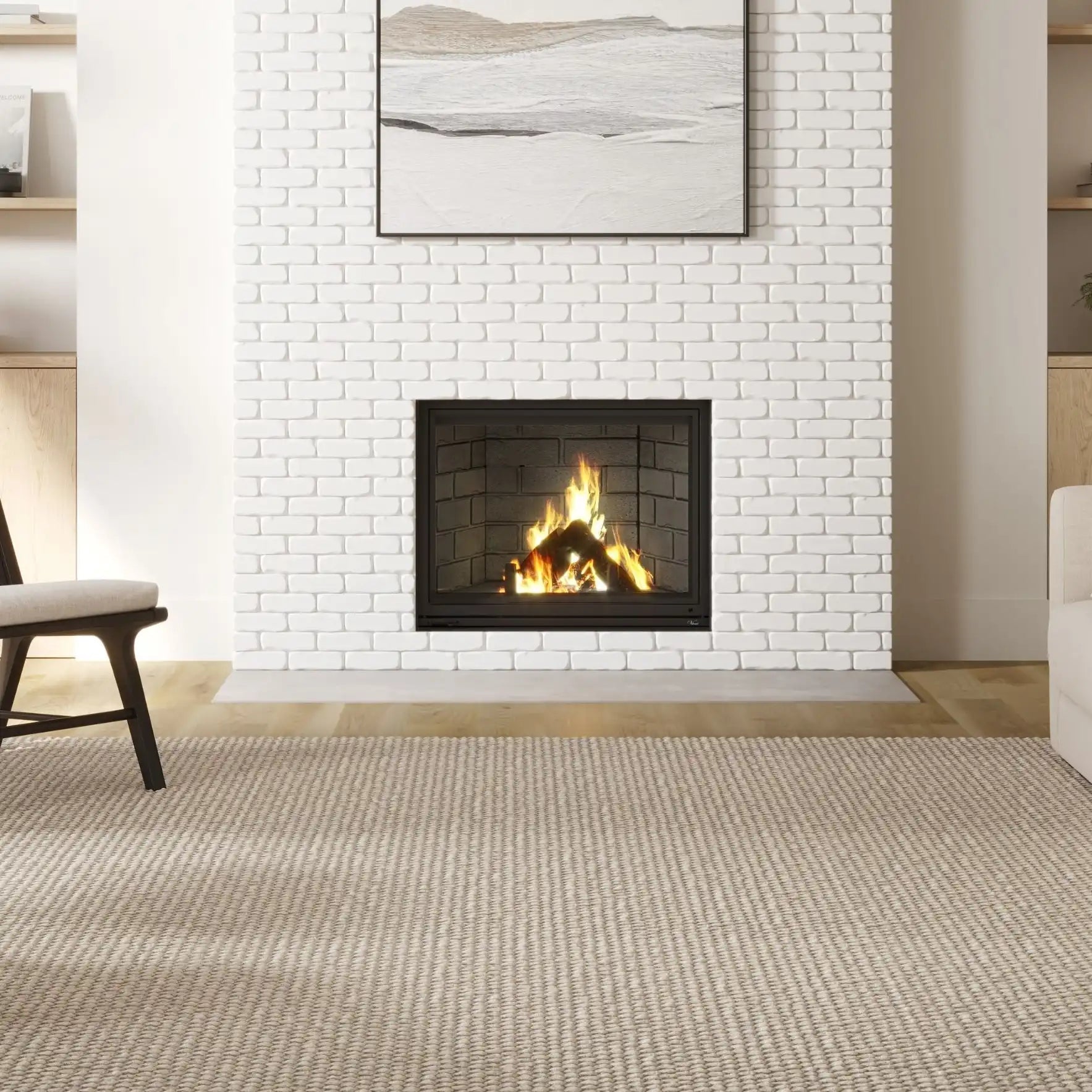 Valcourt FP7CB Antoinette Wood Fireplace - Wood Burning Fireplace by Valcourt | Buy at Agent BBQ
