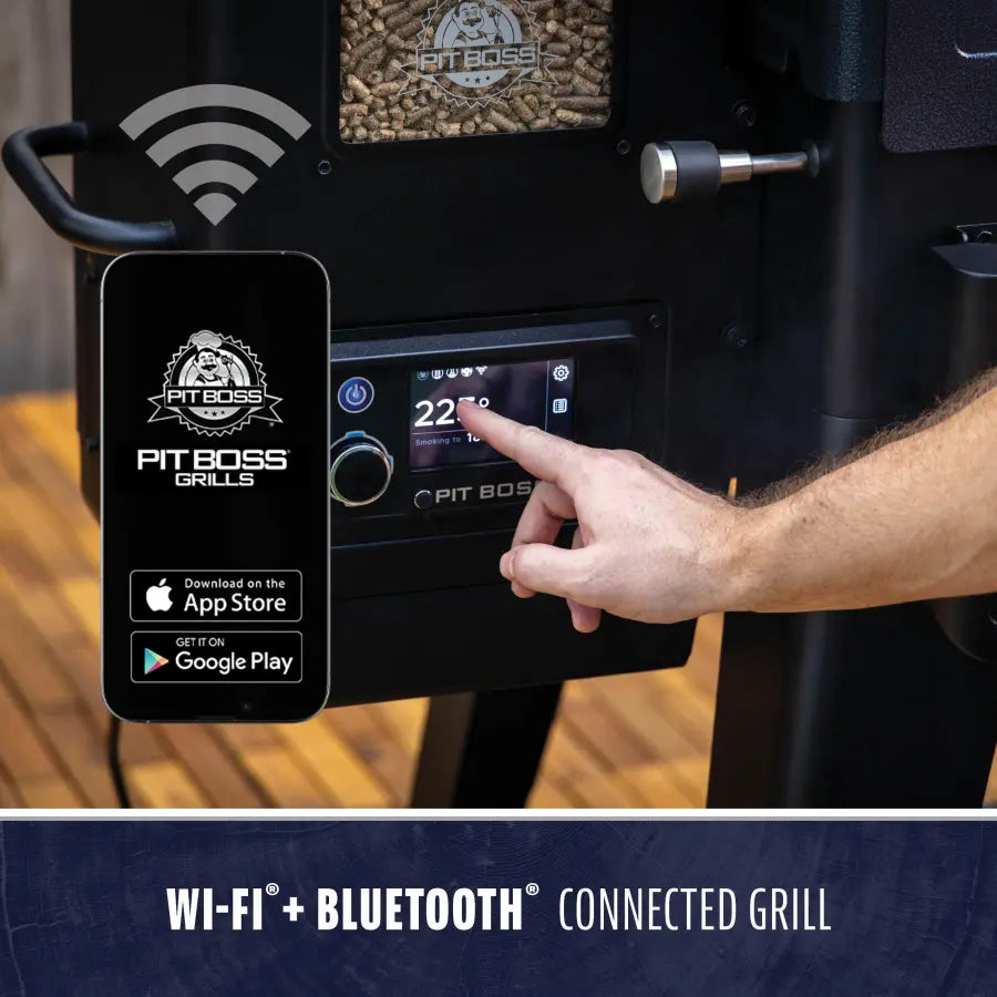 Pit Boss Navigator 1600 Connected Pellet Grill - PB1600M