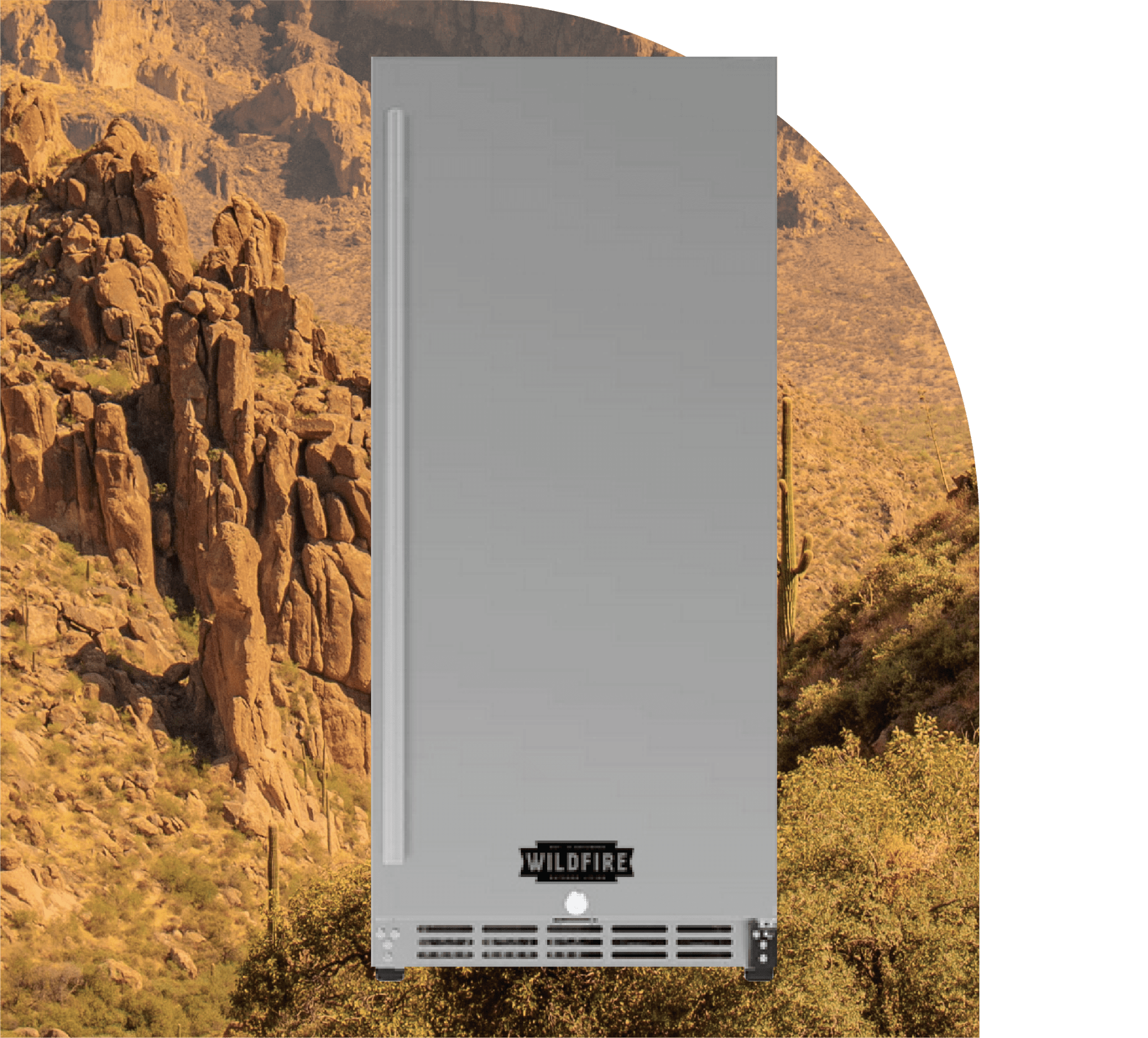 Wildfire 15 - Inch Outdoor Fridge - WFR - 15 - by Wildfire Outdoor Living | Buy at Agent BBQ