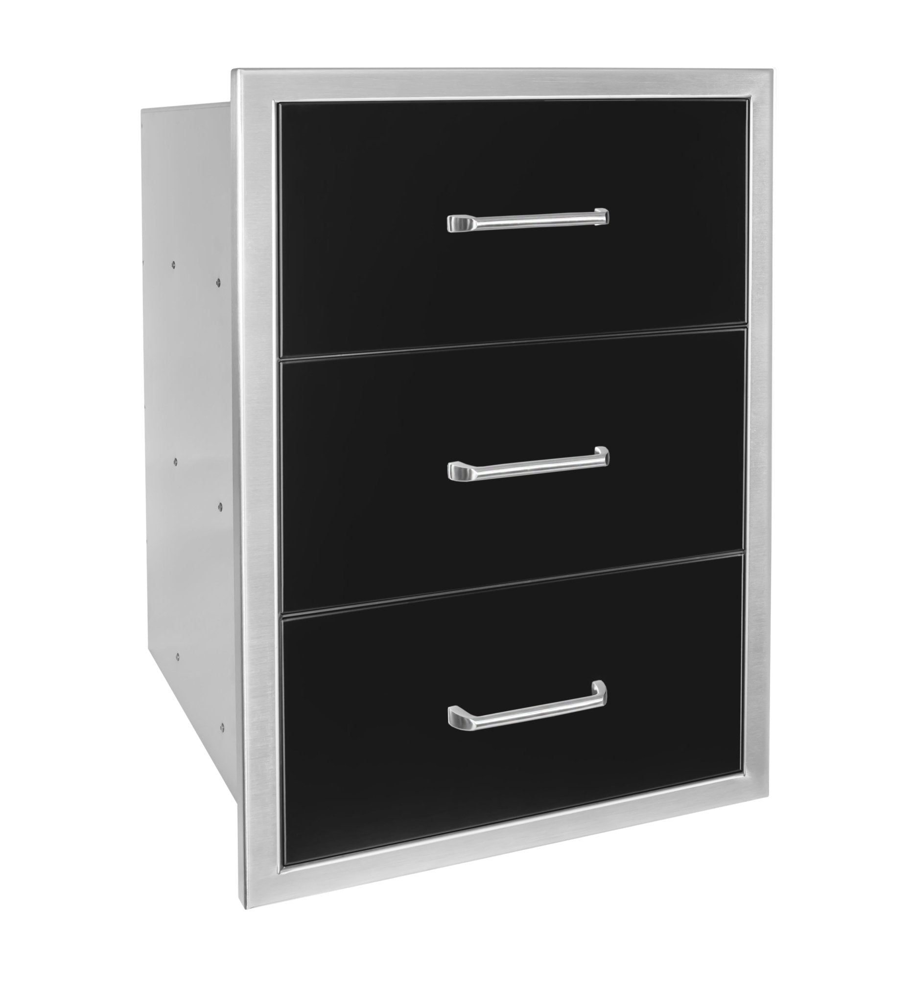 Wildfire 19 X 26 Triple Access Drawer - WF - TDW1926 - BSS - by Wildfire Outdoor Living | Buy at Agent BBQ