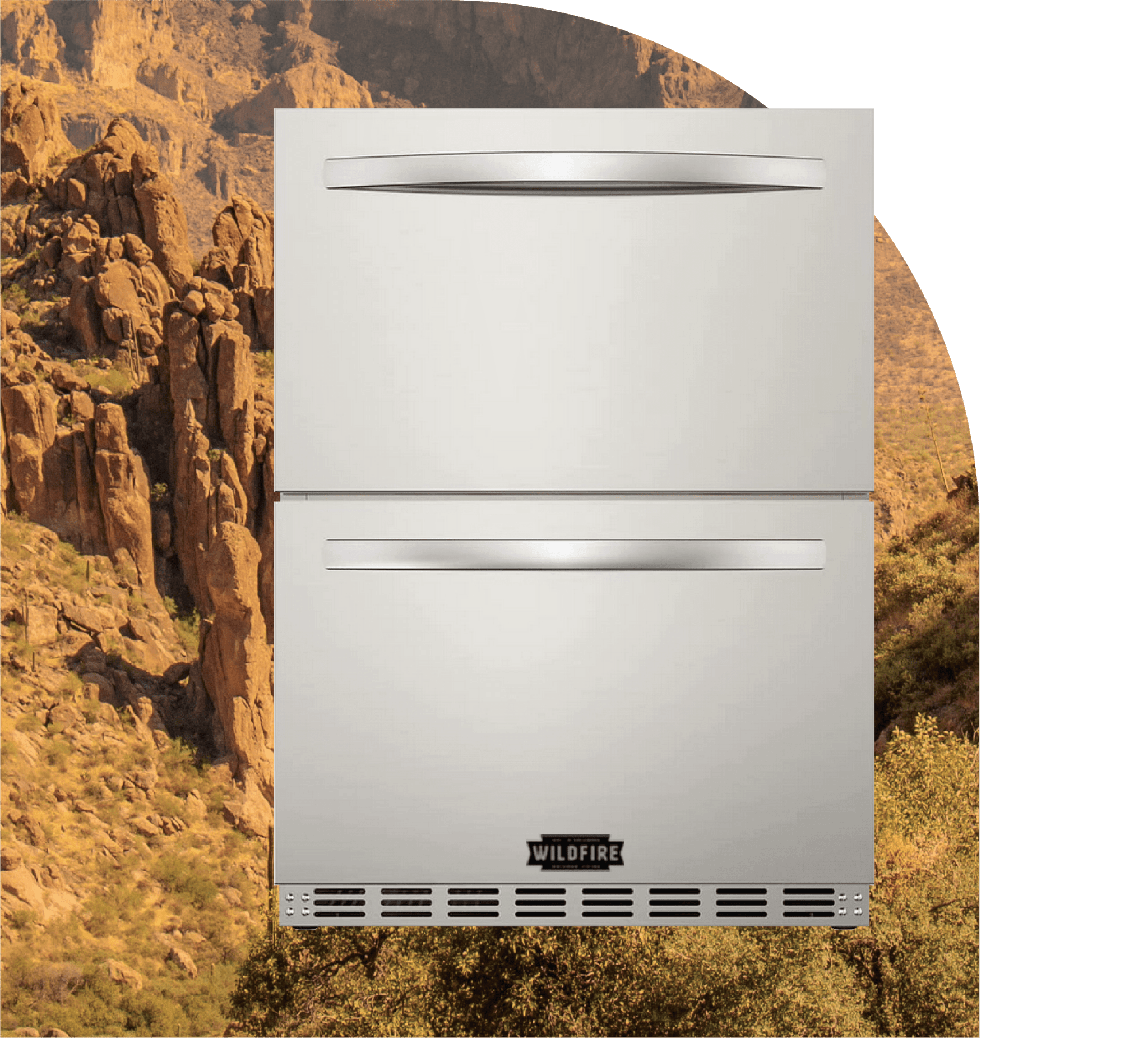 Wildfire 24" Dual Drawer Fridge - WFRDD - 15 - by Wildfire Outdoor Living | Buy at Agent BBQ