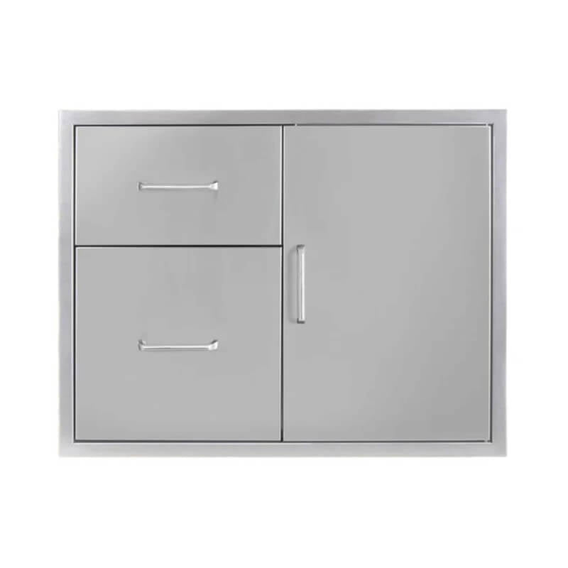 Wildfire 30 X 21 304 SS Door/Drawer Combo - WFDDWCOMBO3021 - SS - by Wildfire Outdoor Living | Buy at Agent BBQ