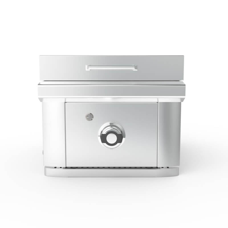 Wildfire Ranch Pro 15 Inch Stainless Steel Built - In Gas Griddle - by Wildfire Outdoor Living | Buy at Agent BBQ