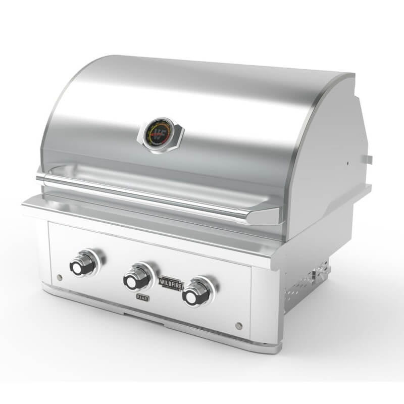 Wildfire Ranch Pro 30 Inch 304 Stainless Steel Built In Gas Grill - by Wildfire Outdoor Living | Buy at Agent BBQ