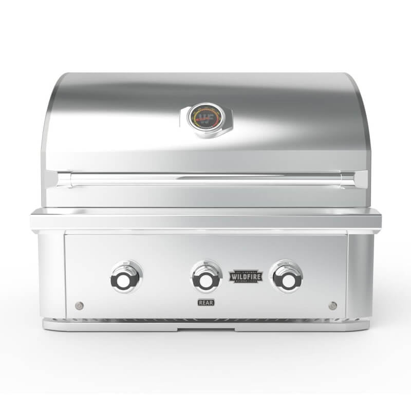 Wildfire Ranch Pro 30 Inch 304 Stainless Steel Built In Gas Grill - by Wildfire Outdoor Living | Buy at Agent BBQ