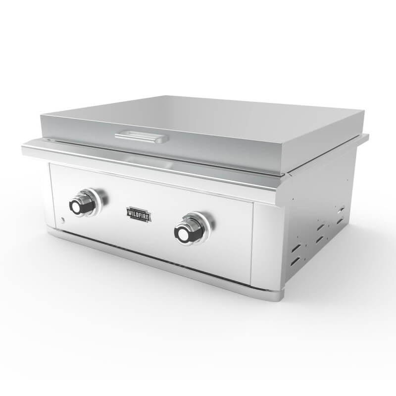 Wildfire Ranch Pro 30 Inch Stainless Steel Built - In Gas Griddle - by Wildfire Outdoor Living | Buy at Agent BBQ
