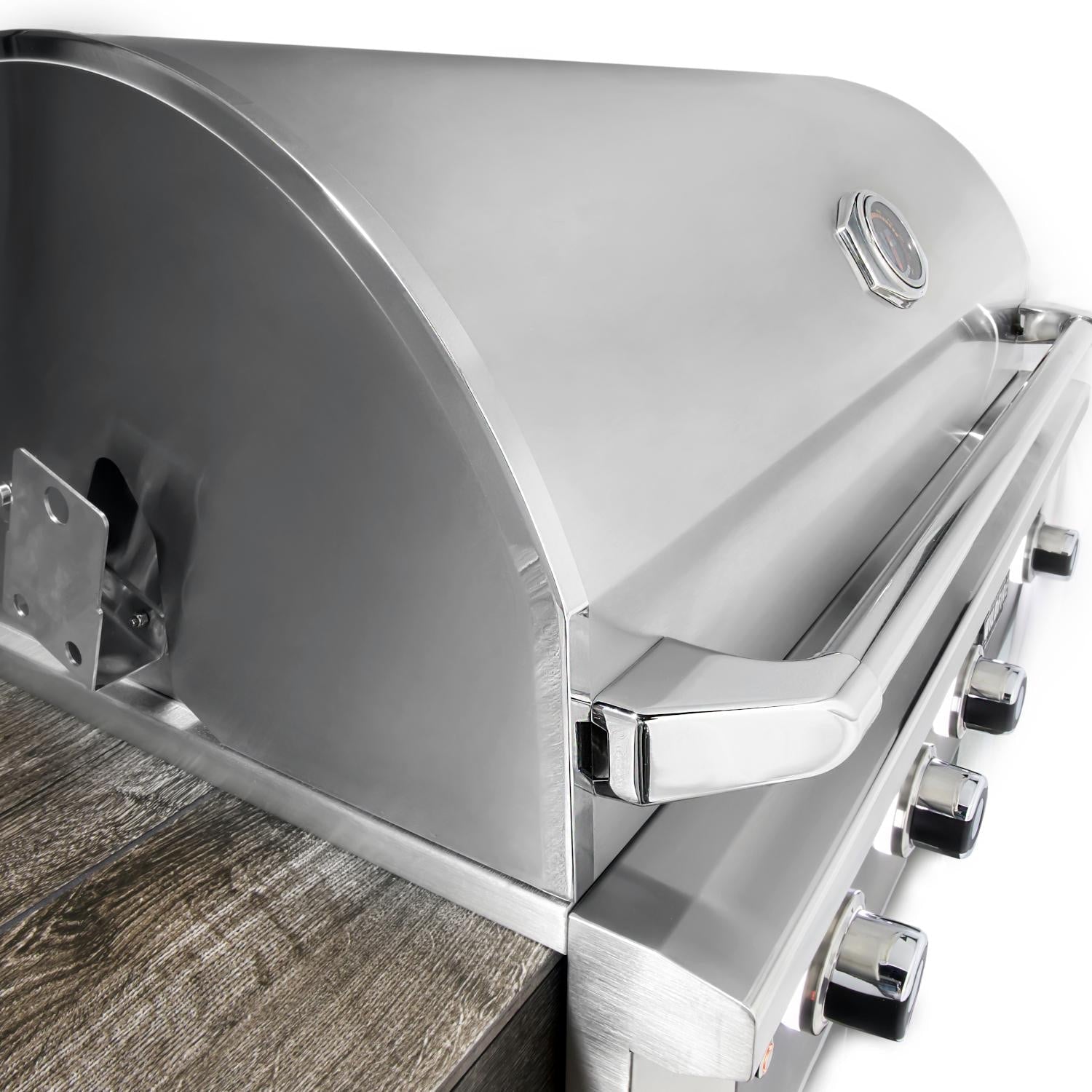 Wildfire Ranch PRO 36 - Inch Black 304 SS Gas Grill - WF - PRO36G - RH - LP/NG - by Wildfire Outdoor Living | Buy at Agent BBQ