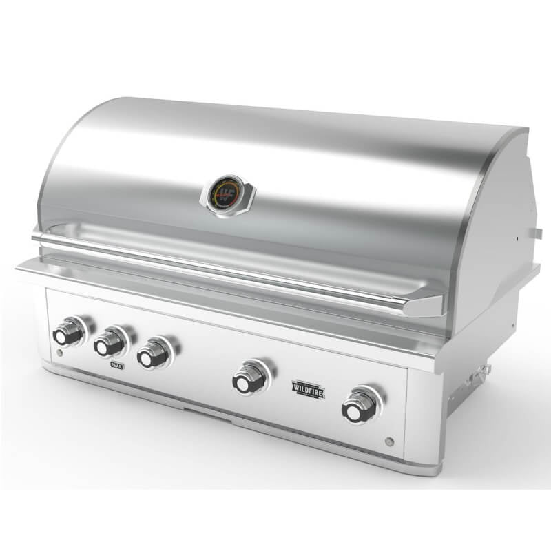 Wildfire Ranch Pro 42 Inch 304 Stainless Steel Built In Gas Grill - by Wildfire Outdoor Living | Buy at Agent BBQ