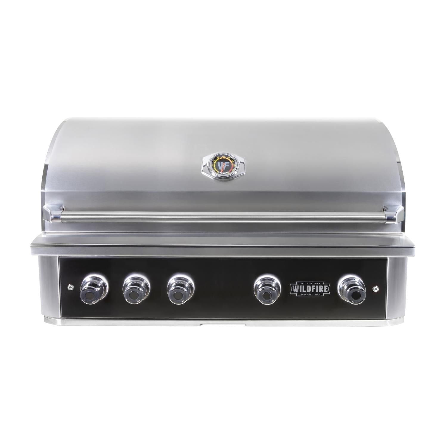 Wildfire Ranch PRO 42 - Inch Black 304 SS Gas Grill - WF - PRO42G - RH - LP/NG - by Wildfire Outdoor Living | Buy at Agent BBQ