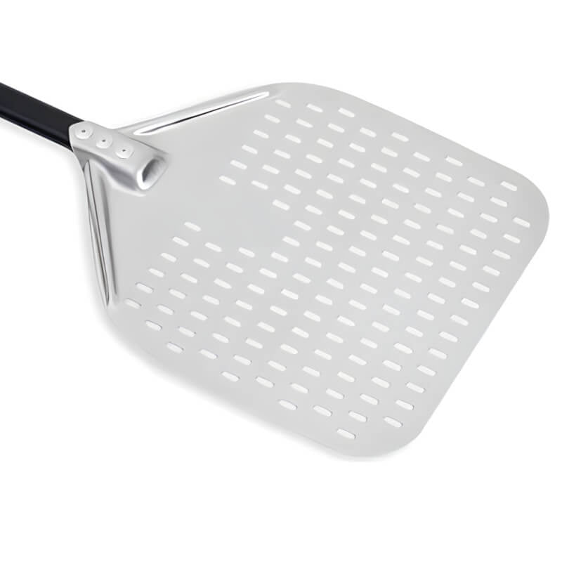 WPPO 12 - Inch Square Aluminum Pro Turning Pizza Peel - WKPA - peel12 - by WPPO | Buy at Agent BBQ