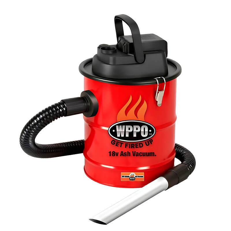 WPPO 18V Rechargeable Wood - Fired Pizza Oven Ash Vacuum - WKAV - 01 - by WPPO | Buy at Agent BBQ