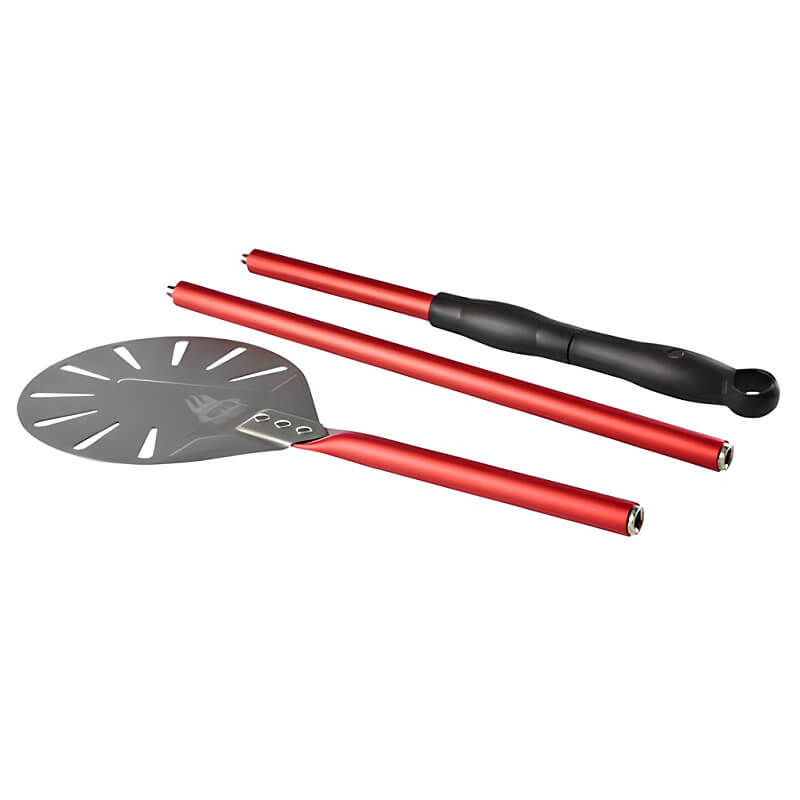 WPPO 7 - Inch Round Pro Pizza Peel With Break Down Handle - WKRP - 01 - by WPPO | Buy at Agent BBQ