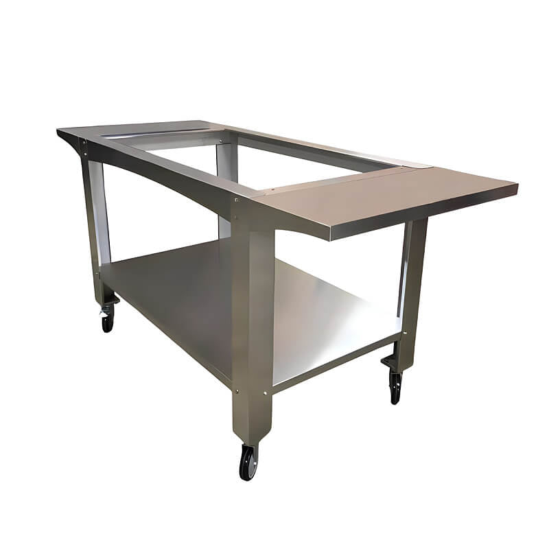 WPPO Karma 55 Inch Stainless Steel Outdoor Pizza Oven Cart - WKCT - 4S - by WPPO | Buy at Agent BBQ