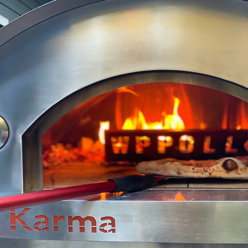 WPPO Karma Professional 42 Inch Stainless Steel Wood Fired Pizza Oven - WKK - 03S - 304SS - by WPPO | Buy at Agent BBQ