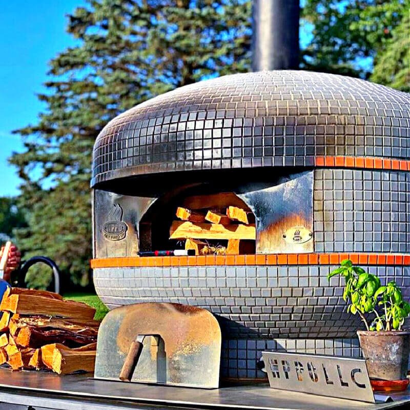 WPPO Lava Professional 28 - Inch Digital Wood Fire Outdoor Pizza Oven - WKPM - D700 - by WPPO | Buy at Agent BBQ