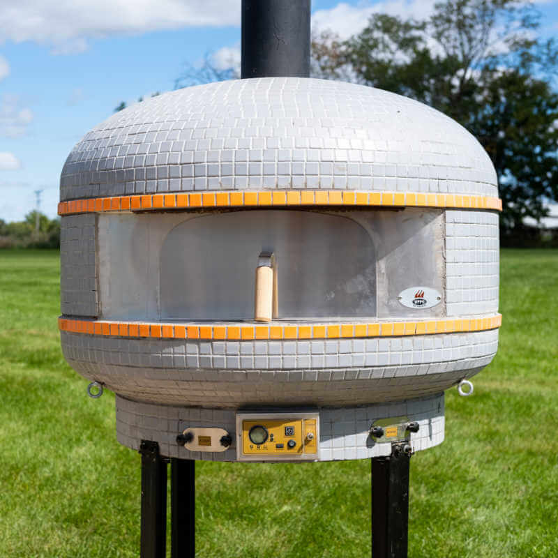WPPO Lava Professional 40 - Inch Digital Wood Fire Outdoor Pizza Oven - WKPM - D100 - by WPPO | Buy at Agent BBQ