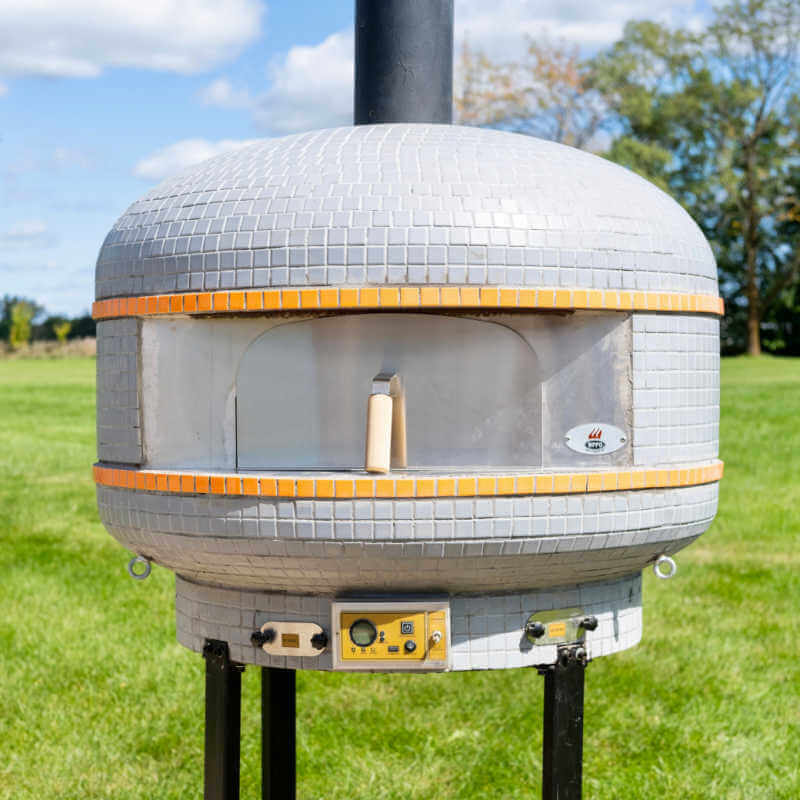 WPPO Lava Professional 48 - Inch Digital Wood Fire Outdoor Pizza Oven - WKPM - D1200 - by WPPO | Buy at Agent BBQ