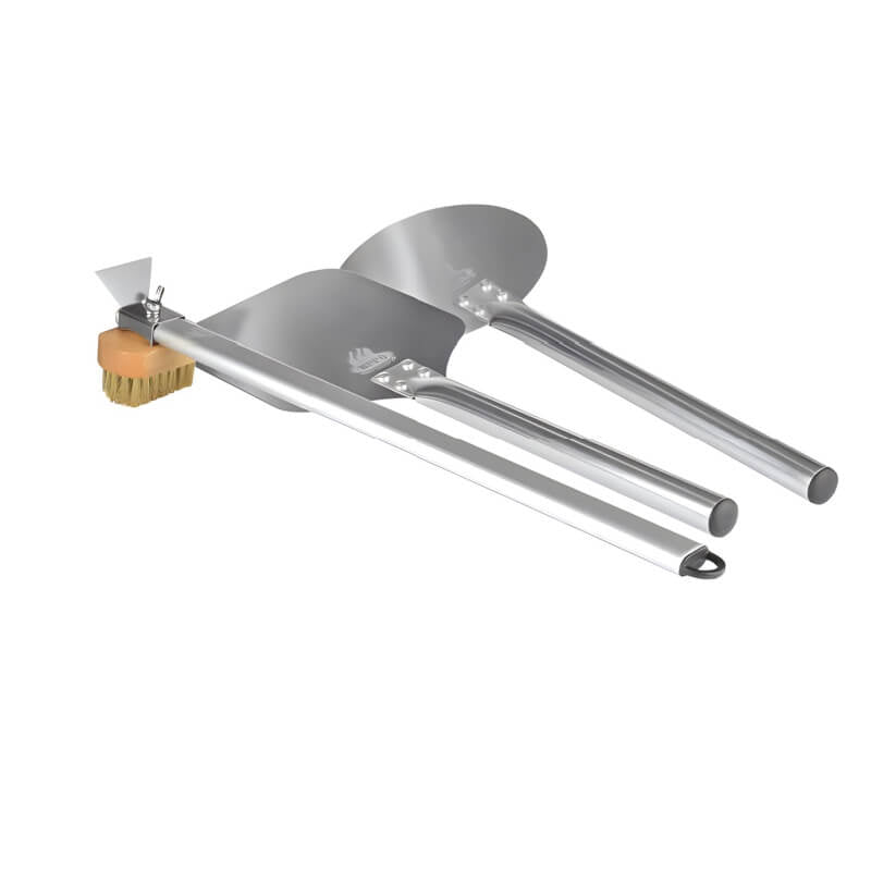 WPPO Pro 3 Piece Mini Wood - Fired Pizza Oven Utensil Kit - WKPA - Mini3 - by WPPO | Buy at Agent BBQ